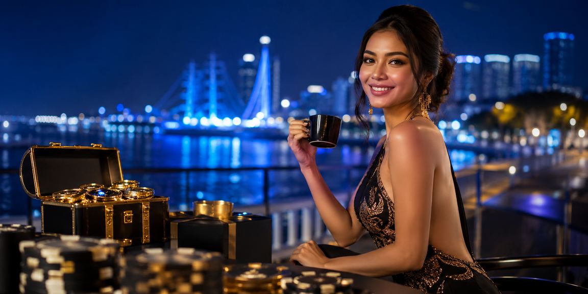 Suasana hiburan casino online di kafe Vietnam dengan nuansa modern dan nyaman